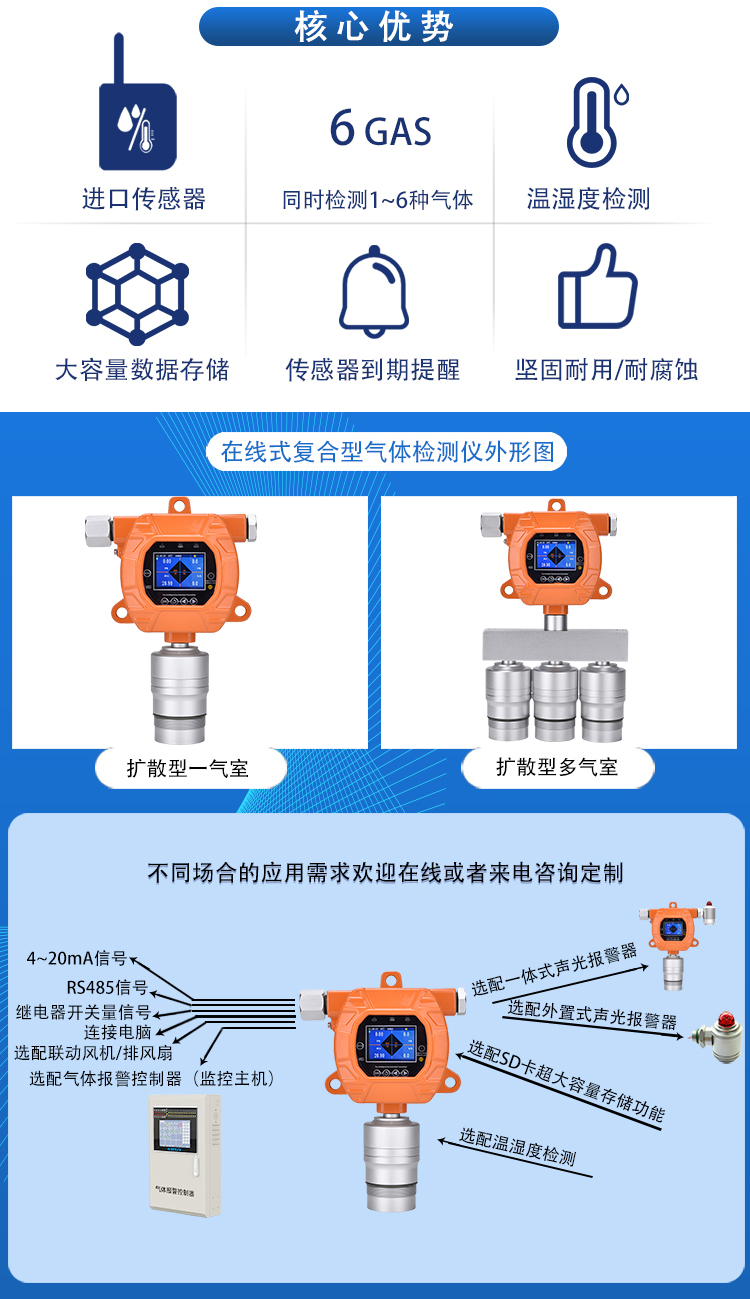 火箭偏二甲肼檢測(cè)報(bào)警器